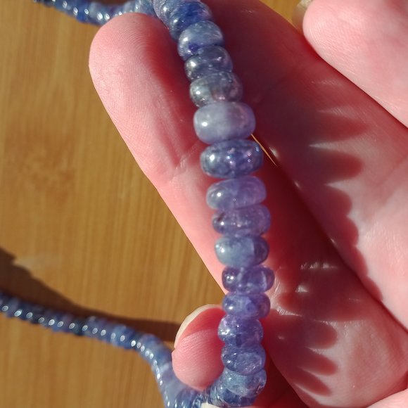 Jay King, DTR mine finds Tanzanite necklace 925 Sterling Silver, stunnin… - Picture 6 of 9